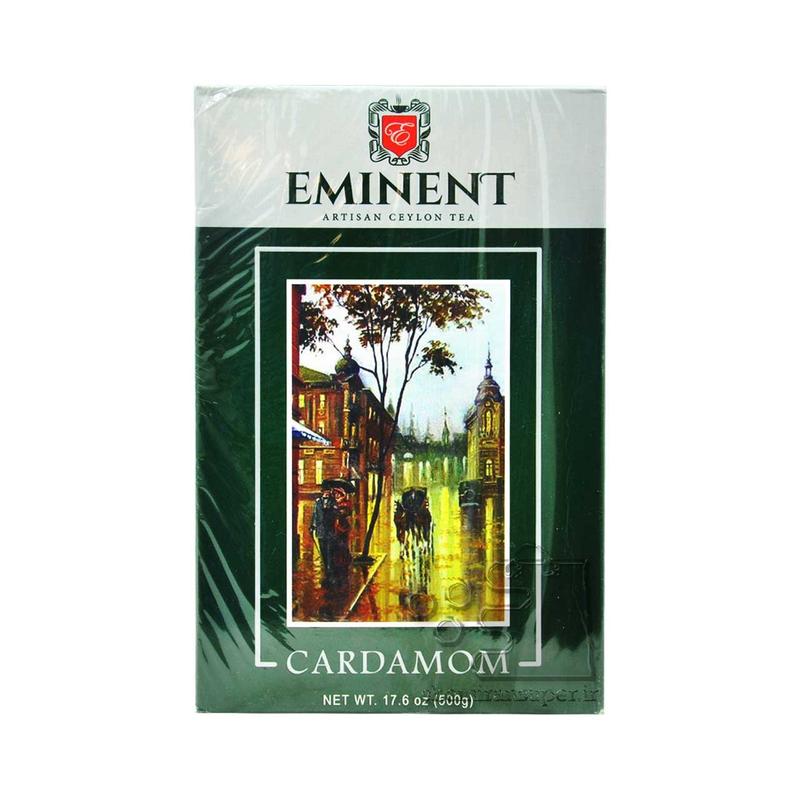چای سیاه امیننت اصل با طعم هل Eminent Cardamom گرم 500