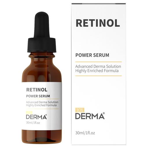 سرم ضد چروک رتینول 101 درما Derma101 Retinol Anti Wrinkle Power Serum