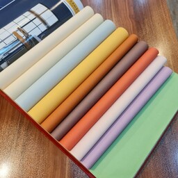 کاغذ دیواری ساده کاغذدیواری PVC در رنگ های مختلف کد BAM0186