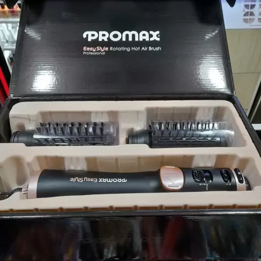 سشوار چرخشی سرامیک 1000 وات آیونیک مدل 6020ez پرو مکس _ PROMAX 