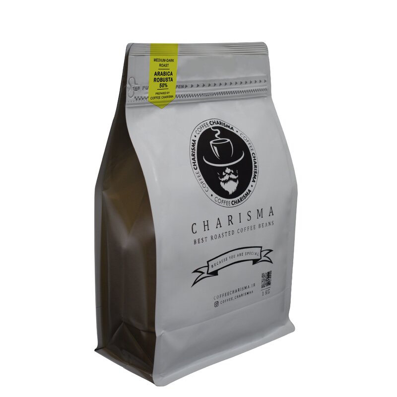  قهوه  50 × 50  کاریزما  یک کیلوگرمی ( دانه و آسیاب شده )