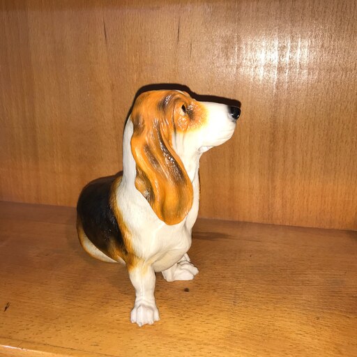 تندیس سگ پلی آستر رنگ آمیزی فوق العاده