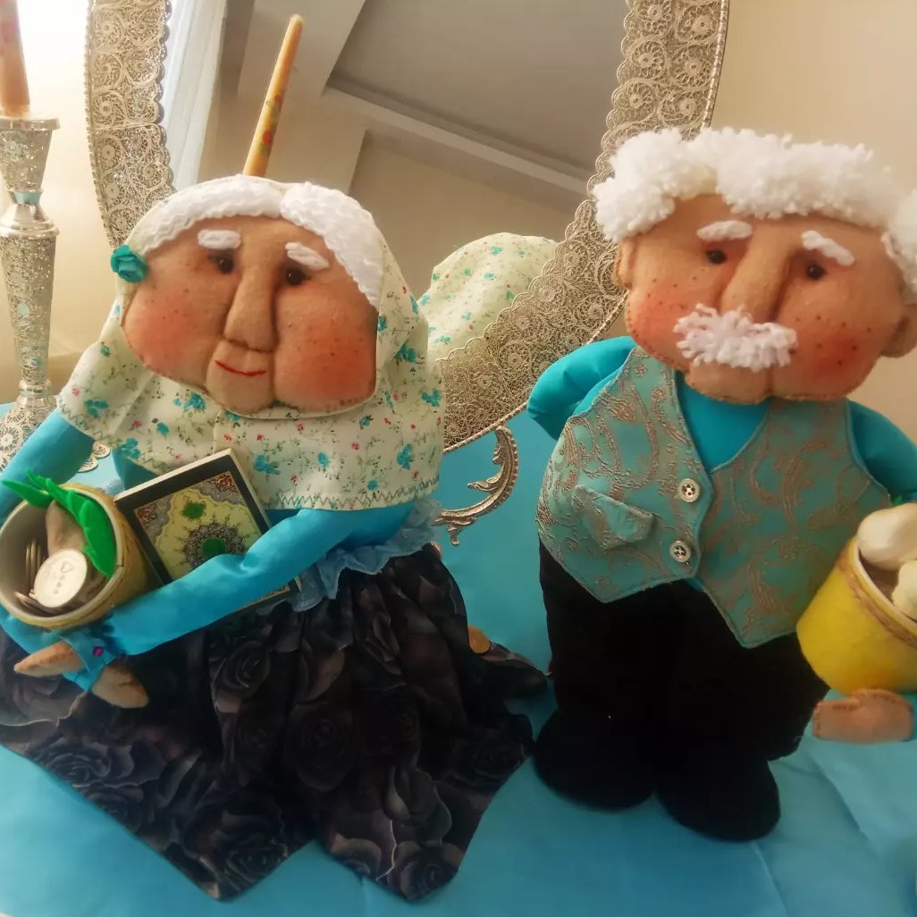عروسک هفت سین و شب یلدا