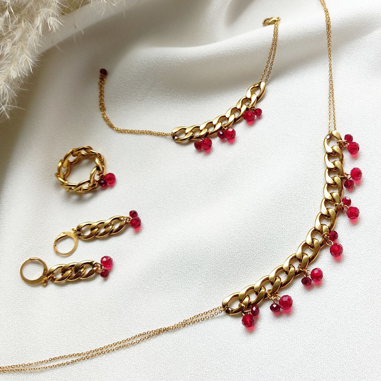 ست کامل کارتیر استیل رنگ ثابت