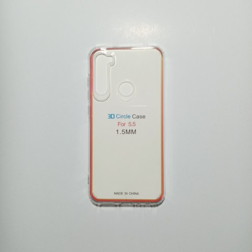 کاور ژله ای شفاف بی رنگ مناسب برای گوشی موبایل شیائومی Redmi note8