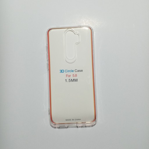 کاور ژله ای شفاف بی رنگ مناسب برای گوشی موبایل شیائومی Redmi note8pro