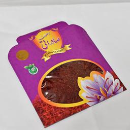 زعفران نگین صادراتی یک مثقالی طرح سلفونی