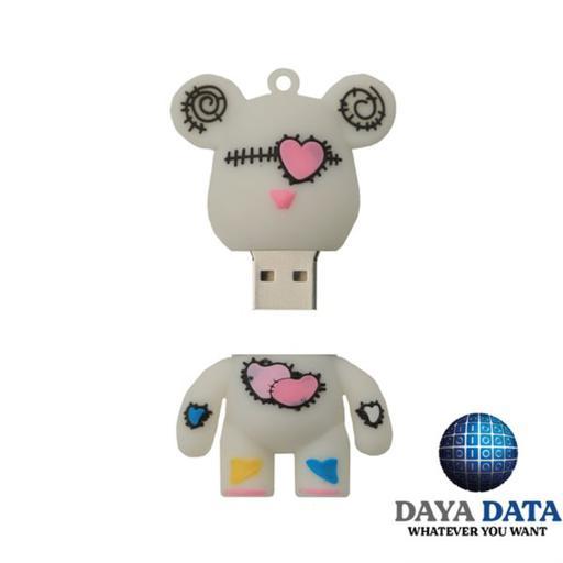 فلش مموری عروسکی خرس مهربون مدل DPL1187-11 ظرفیت 64GB-USB3