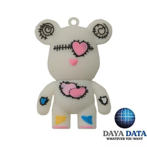 فلش مموری عروسکی خرس مهربون مدل DPL1187-11 ظرفیت 64GB-USB3