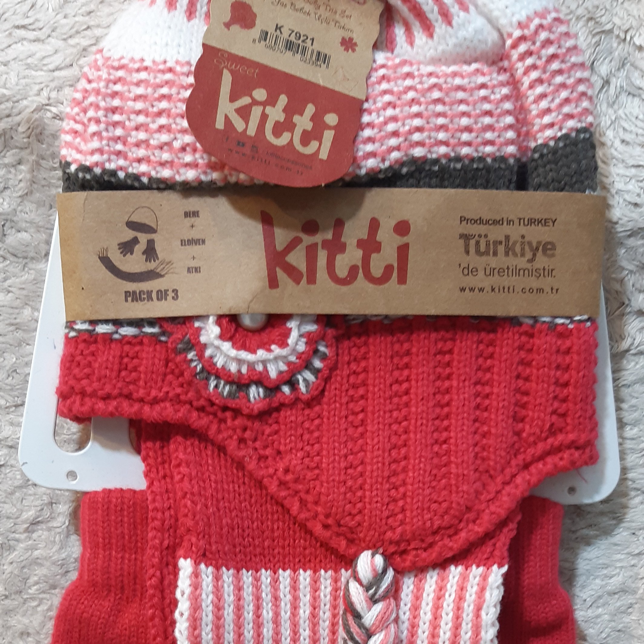 کلاه دستکش شال گردن دخترونه