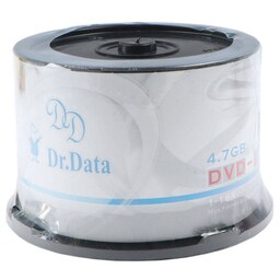 دی وی دی خام دکتر دیتا Dr.Data DVD بسته 50 عددی