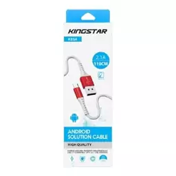 کابل شارژ میکرو کینگ استار 110 سانتی مدل KingStar K65A