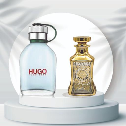 عطر هوگو باس هوگو من- ورسوز - اسانس خالص  و بدون الکل ژِیوادن - Hugo Boss Hugo Man