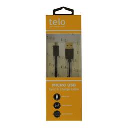 کابل تبدیل USB به MICROUSB تلو (telo) طول 1 متر
