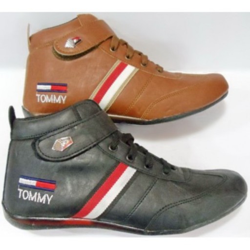 کتانی ساقدار چسبی طرح Tommy (کد 102)