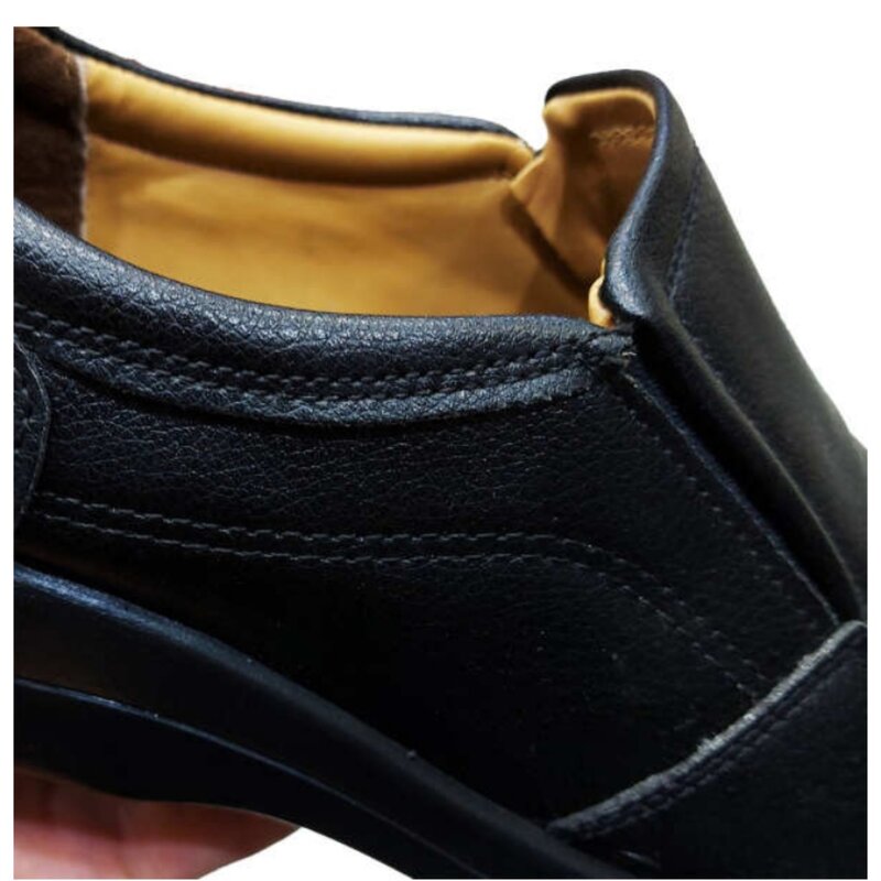 کفش طبی مردانه زیره پیو رویه چرم خارجی  با تخفیف ویژه رویه چرم رولکس 