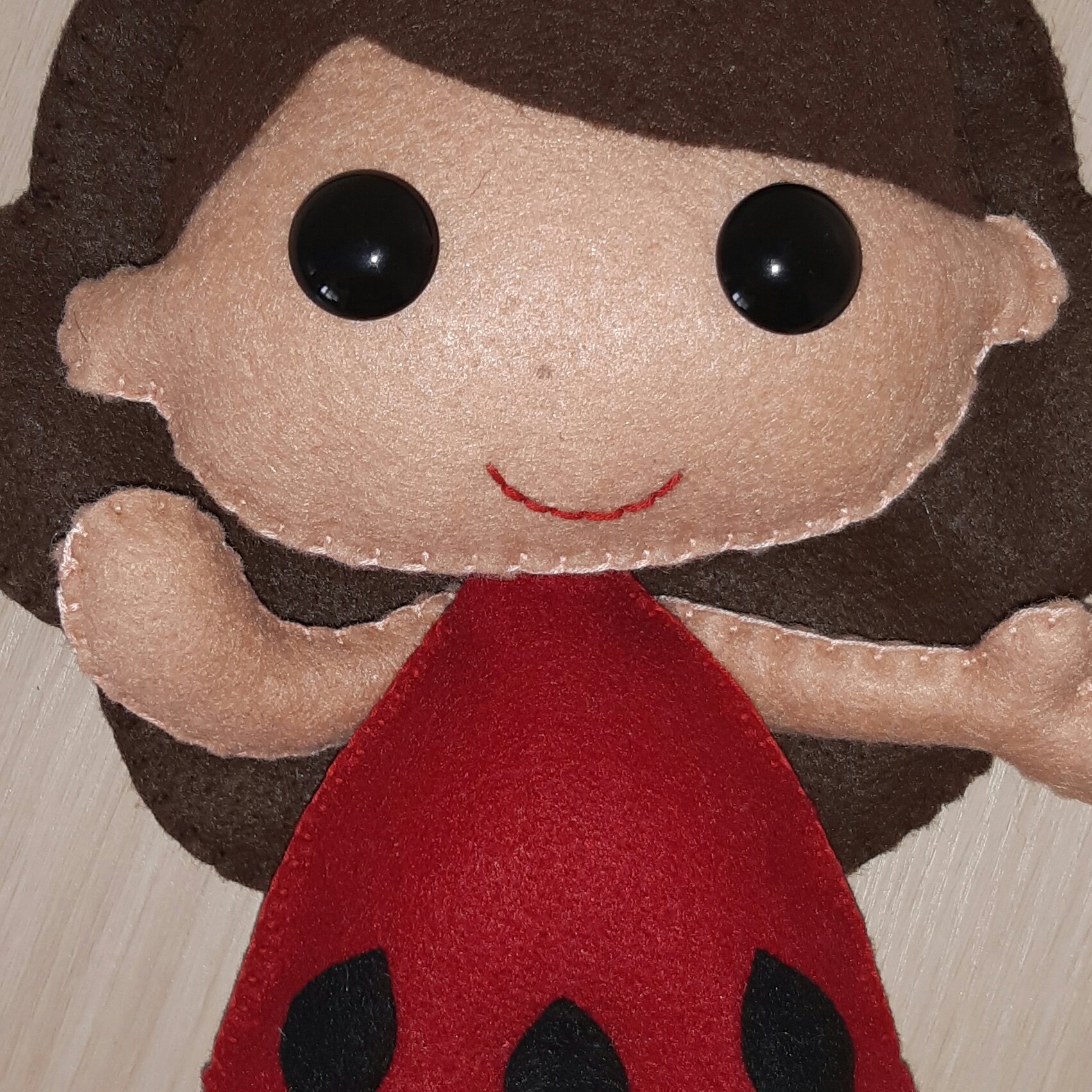 دخترهندوانه ای نمدی