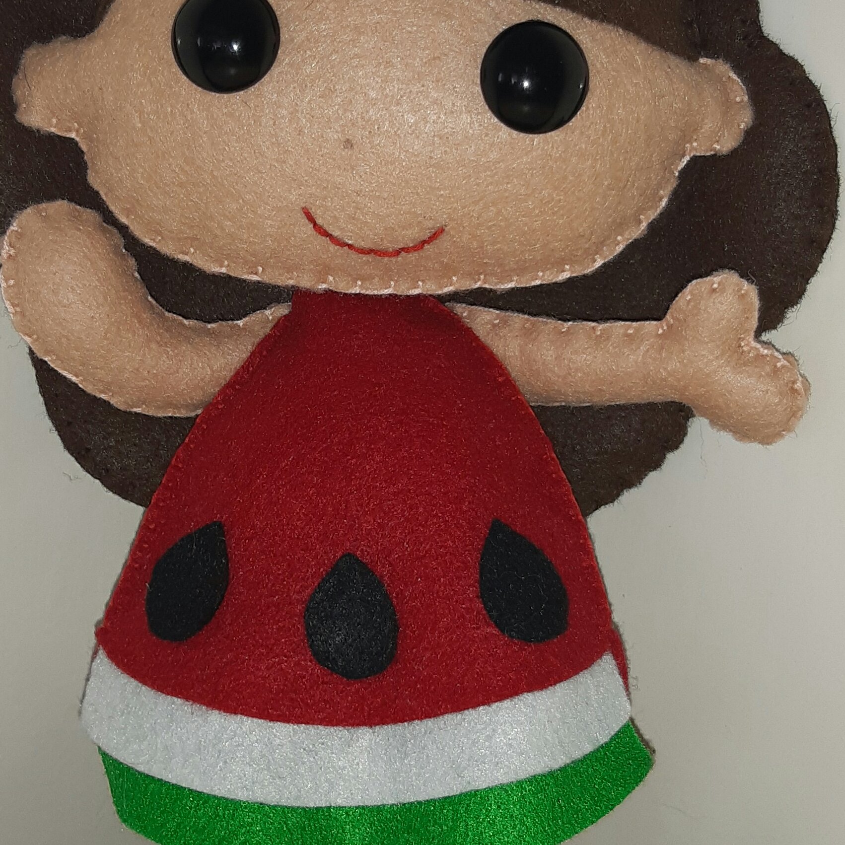 دخترهندوانه ای نمدی