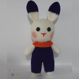 عروسک خرگوش دست بافت، قابل شست و شو