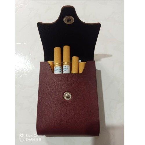 سیگار عنبر نسارا بسته 10 عددی در کیف چرم موسسه پژوهشی طبی بازرگانی سیمرغ (سیگار  عنبر نسا) 