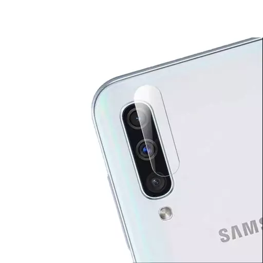 محافظ لنز دوربین از نوع شیشه ای مناسب برای گوشی موبایل Samsung Galaxy A50-A50s-A30s