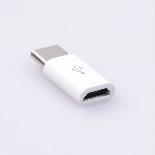 مبدل Micro USB به Type-c مناسب برای انتقال شارژ و اطلاعات گوشی های مجهز به درگاه Type-c با کابل های Micro usb