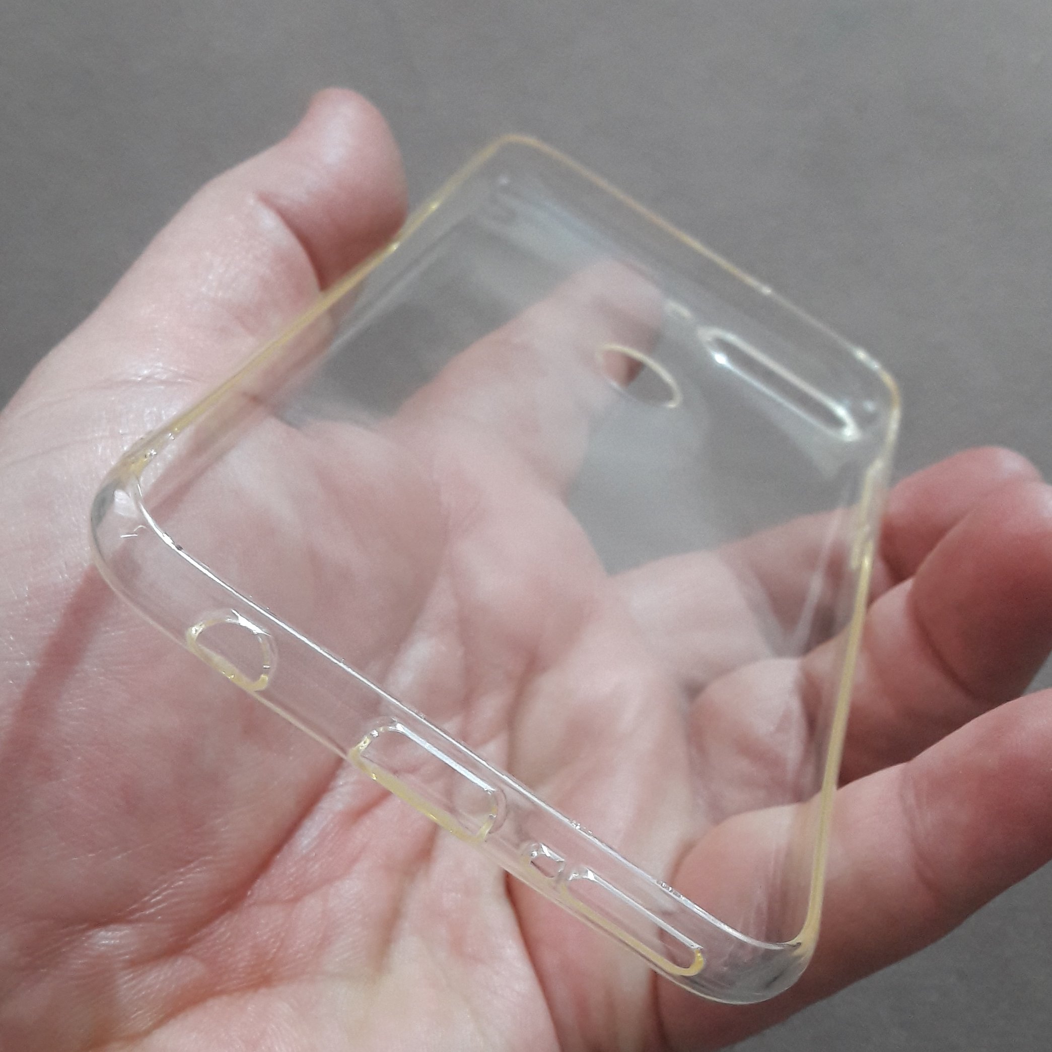 قاب ژله ای شیشه ای هواویY7prime 2018