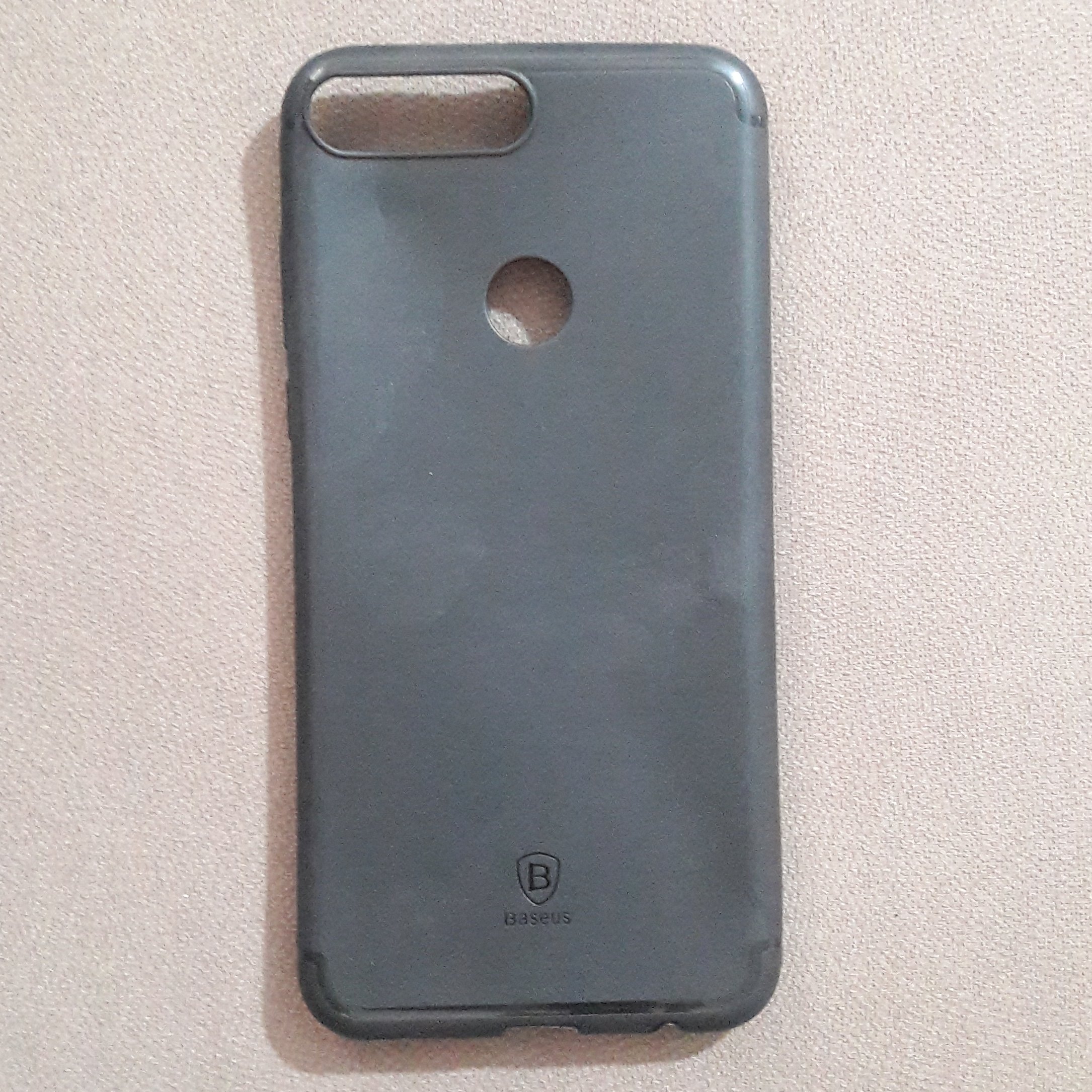 قاب ژله ای مشکی برند بیسوس هواویY7prime 2018