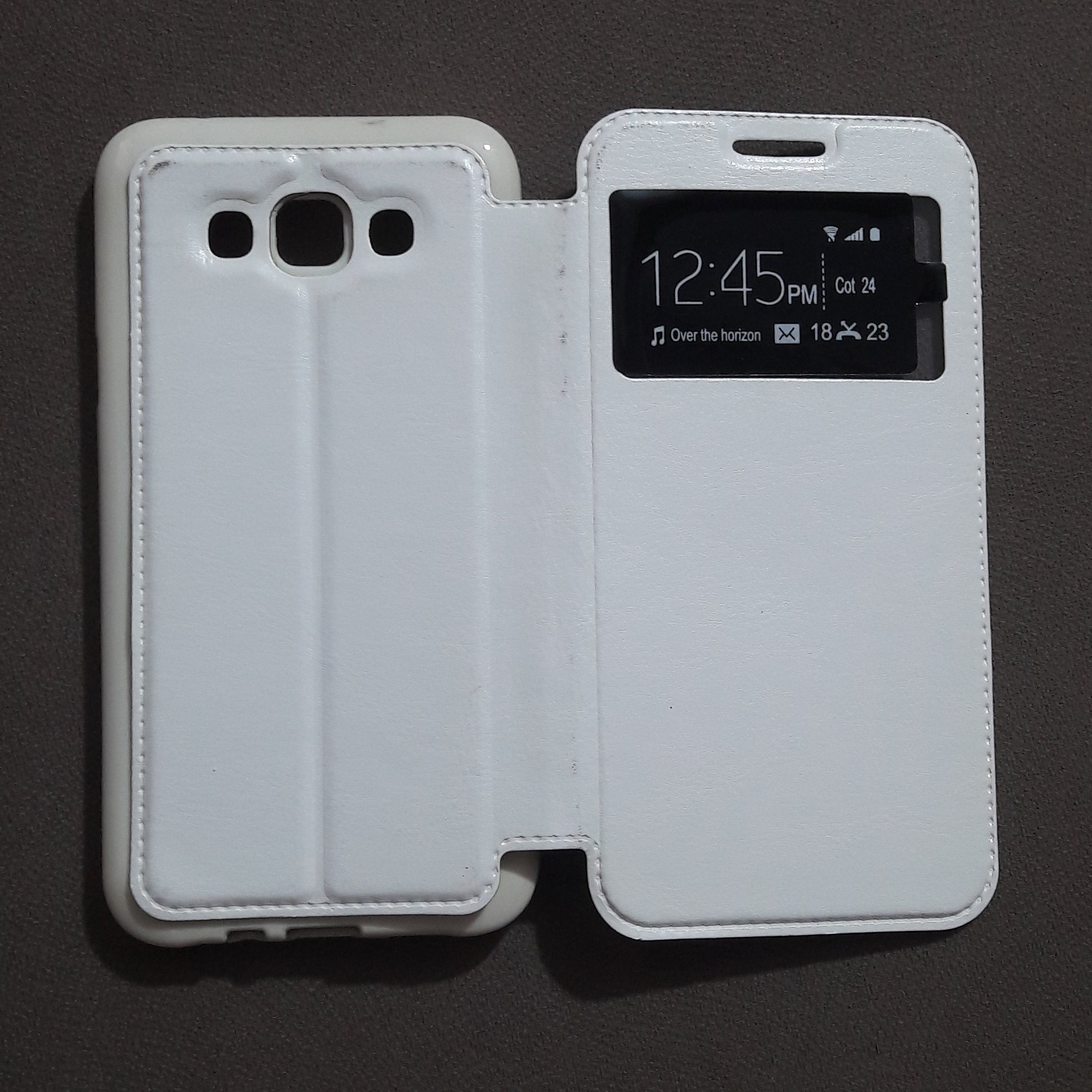 کیف کلاسوری چرمی سامسونگE7