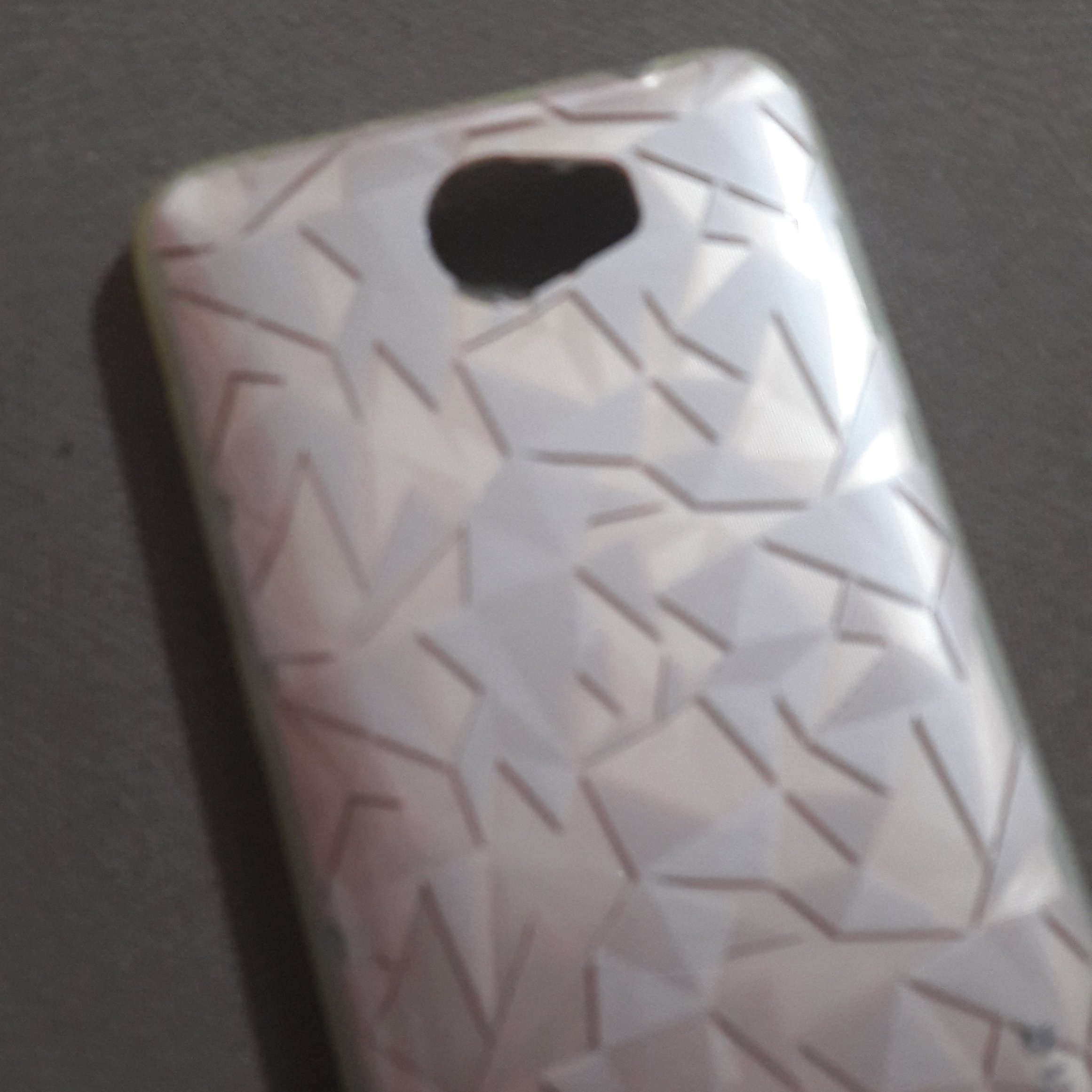 قاب ژله ای طرح دار طلایی هواویY5-2