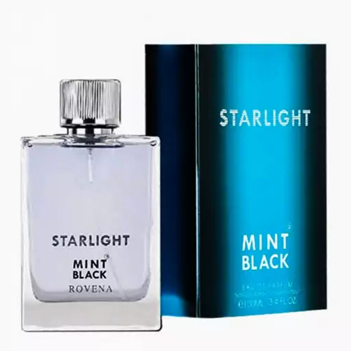  ادکلن روونا مینت بلک استار لایت مونت بلنک بلانک استار واکر  Mont  Starwalker Rovena Mint Black Starlight 