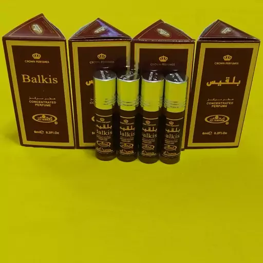 عطر بلقیس عطر عربی فاقد الکل پخش بو و ماندگاری عالی