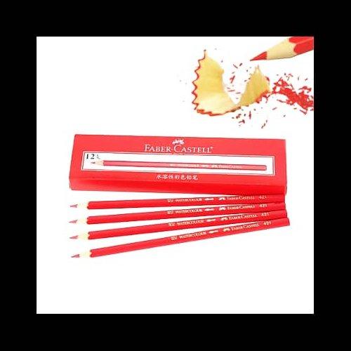 مداد قرمز فابر کاستل بسته ی 12 عددی