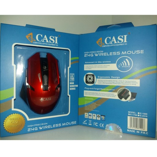 ماوس بی سیم گیمی 6 کلیده CASI E1700