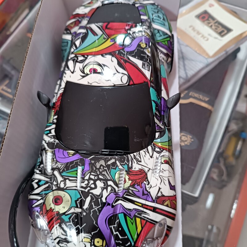 ماشین شارژی  graffiti model car