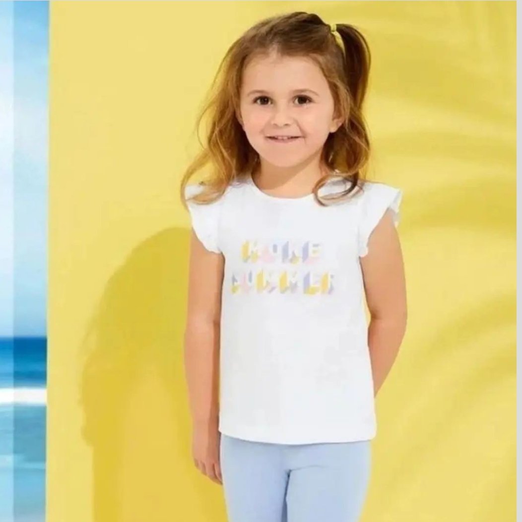 پک 2تایی تیشرت شیک دخترانه 2 تا 4 سال برند لوپیلو آلمان