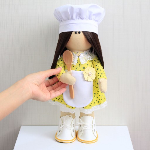 عروسک دختر سرآشپز 36 سانتی