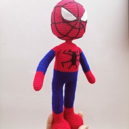 عروسک بافتنی طرح مرد عنکبوتی متحرک و با کیفیت ارسال به سراسر کشور