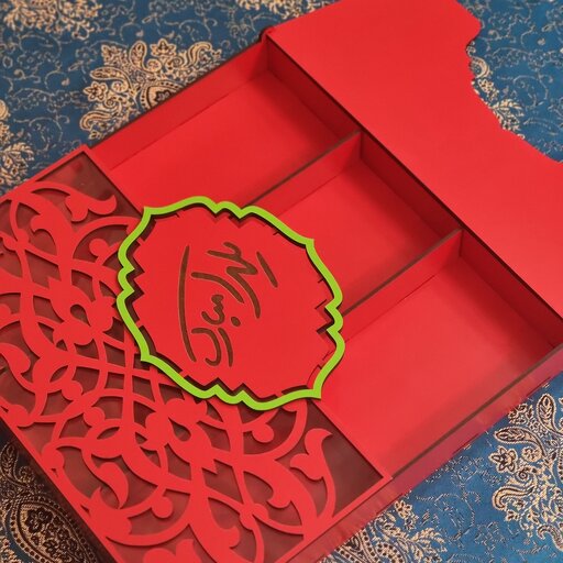 جعبه شب یلدا، جعبه آجیل و هدیه، یلدای عروس ، جعبه چوبی برناباکس