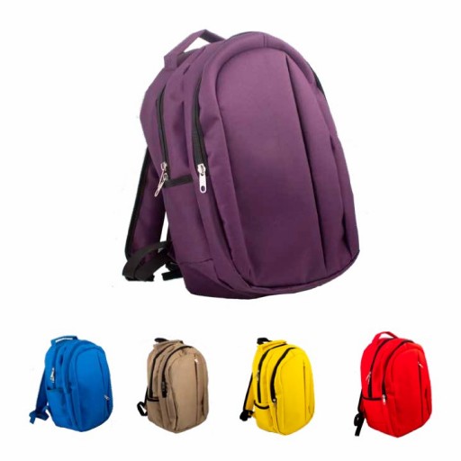 کوله کیف مدرسه طرح رنگی روشنا 72002