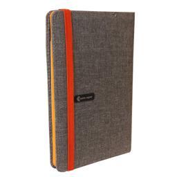 دفتر یادداشت پارچه ای مدل کبریتی رنگ نارنجی