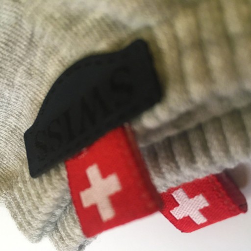 جوراب مردانه آدیداس بغل چرم مدل سوئیس پنبه اعلاء رنگ ابری