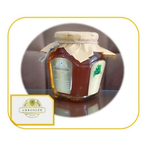 عسل طبیعی گشنیز امروله (550 گرمی) مدل شکلاتی