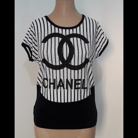 تیشرت طرح شنل وارداتی راه راه زمینه سرمه ای