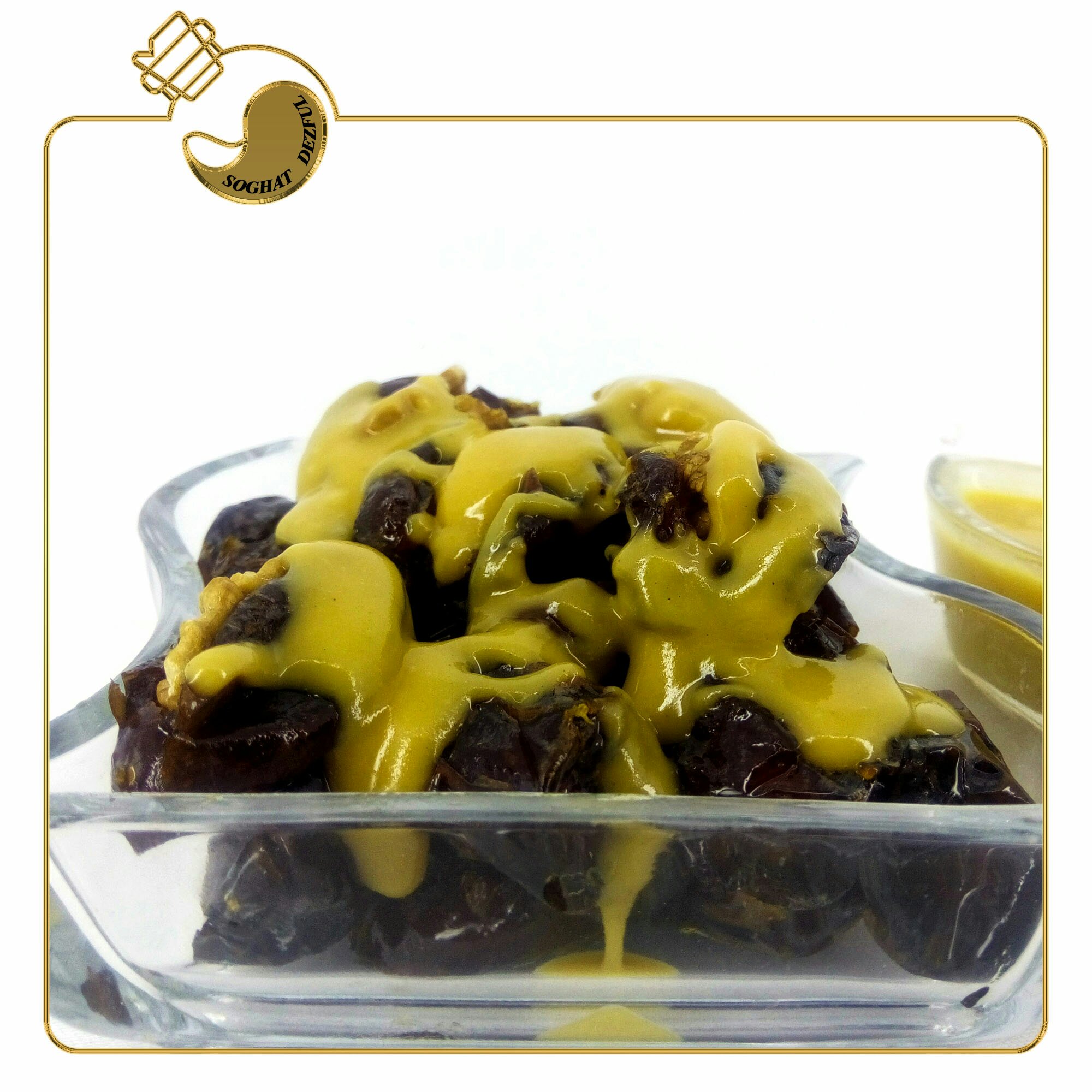 رنگینک خرمایی با مغز گردو (600گرم)