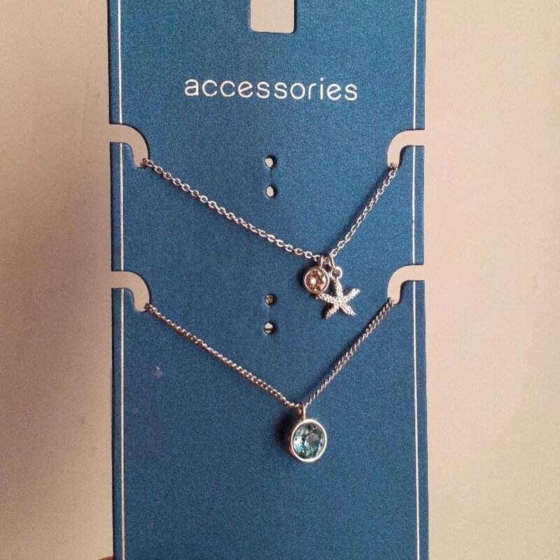 گردنبند دولاین سواروسکی جواهر الماس زیرکنیا اصل جنس زنجیر استیل رنگ ثابت
