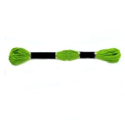 نخ کوبلن سبز روشن (نخ دستبند - نخ گلدوزی)(متراژ حدود 9 متر)