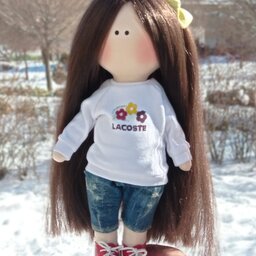 فروش تکی و فروش عمده عروسک روسی کادو ولنتایین  عروسک اسپورت قد 35 عروسک روسی اسپورت دخترانه عروسک روسی جدید و ناز