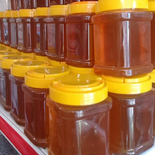 عسل گون طبیعی 1 کیلو گرم کیفیت تضمینی ساکاروز زیر 1 محصول کوهستان ملایر 