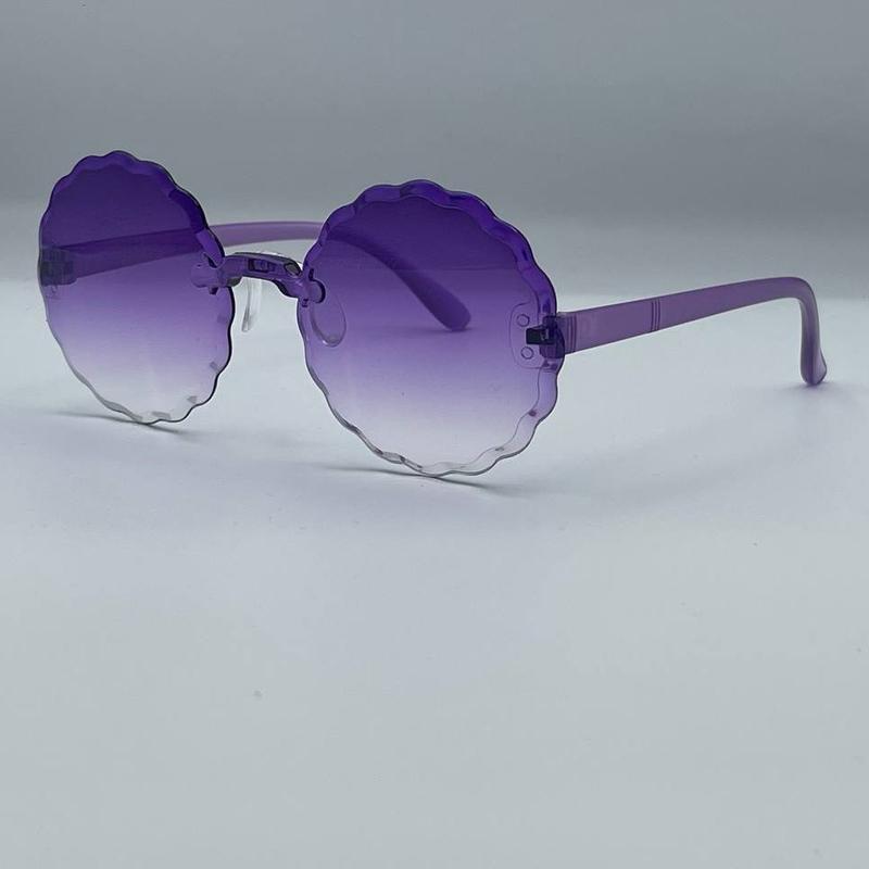 عینک آفتابی بچگانه دارای عدسی یووی استاندارد (رنگ بنفش)
